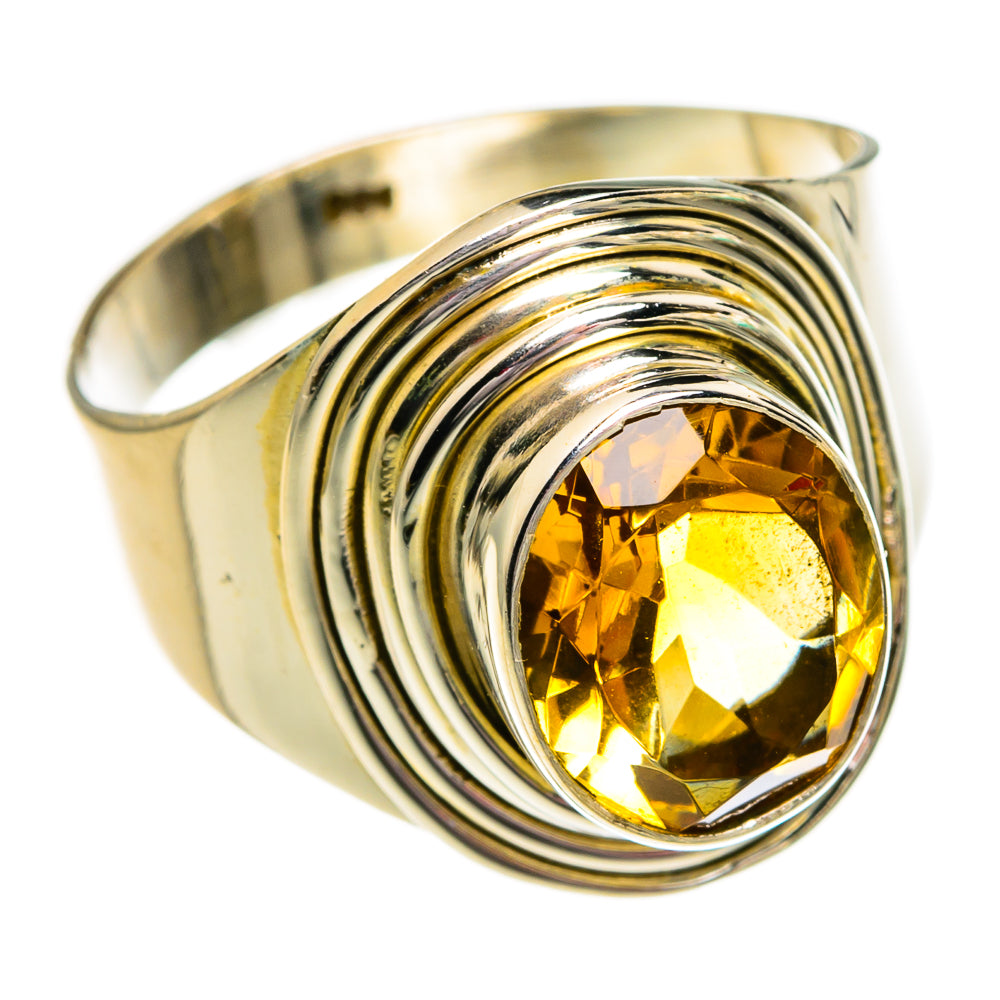 Citrine Rings handcrafted by Ana Silver Co - RING78376