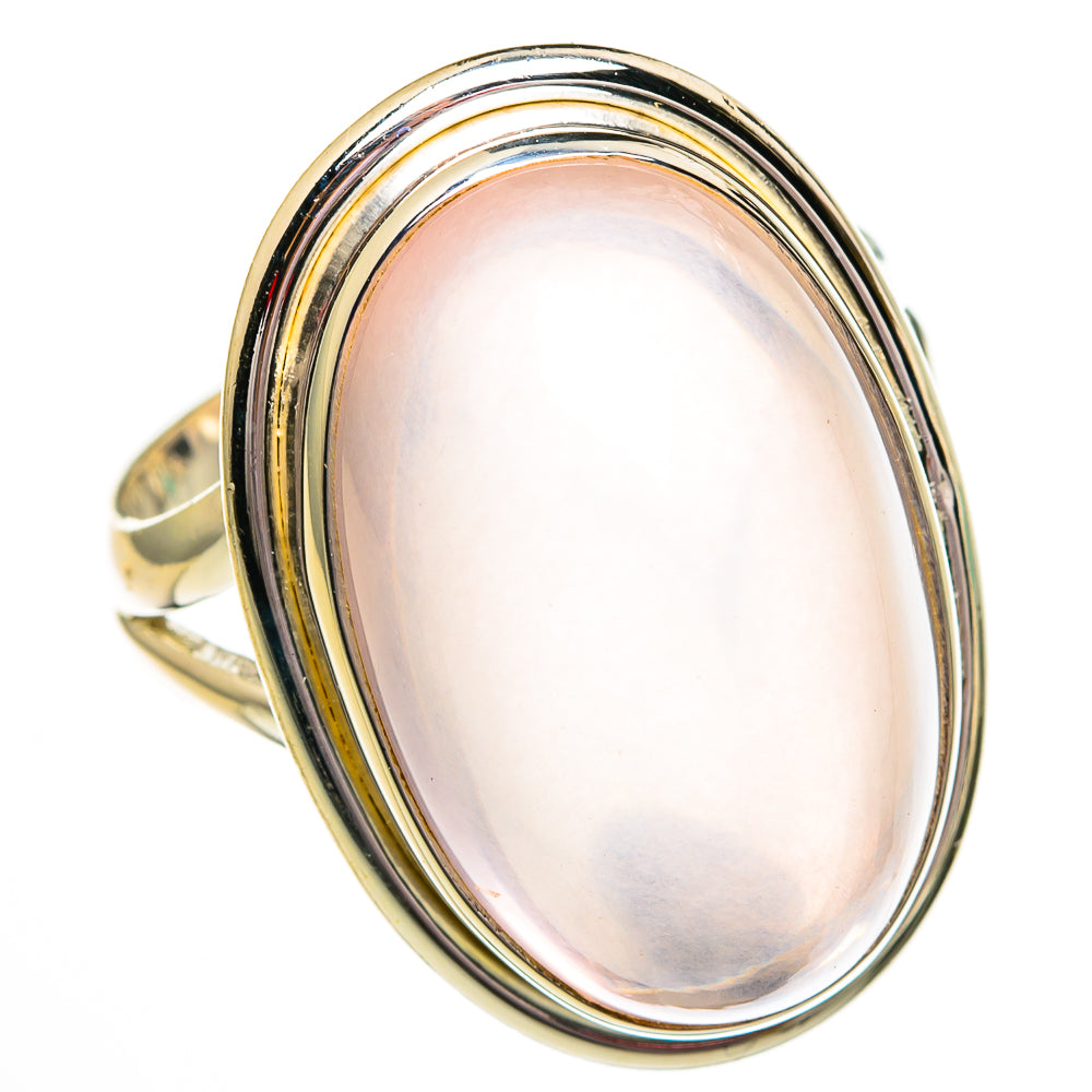 Rose Quartz Rings handcrafted by Ana Silver Co - RING78399