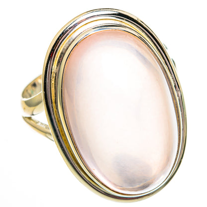 Rose Quartz Rings handcrafted by Ana Silver Co - RING78399