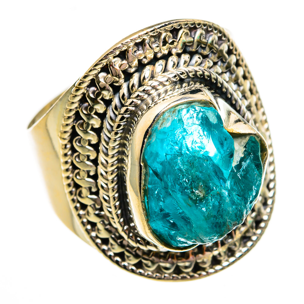 Apatite Rings handcrafted by Ana Silver Co - RING78413 - Photo 2