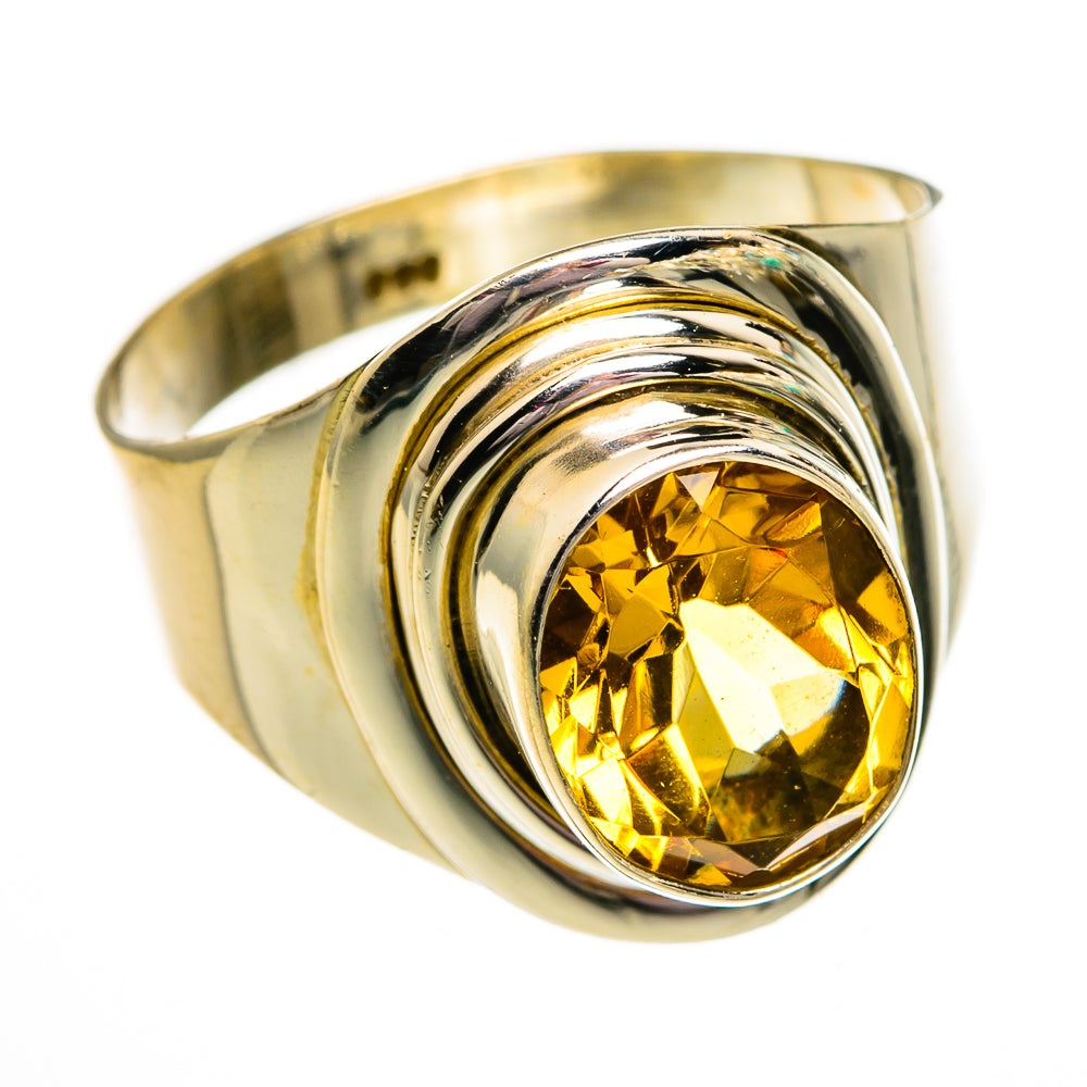 Citrine Rings handcrafted by Ana Silver Co - RING78414