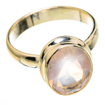 Rose Quartz Rings handcrafted by Ana Silver Co - RING78418