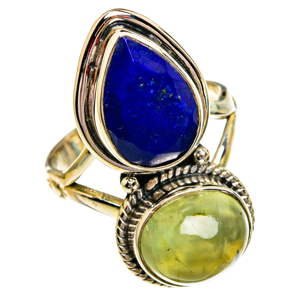 Lapis Lazuli Rings handcrafted by Ana Silver Co - RING78451