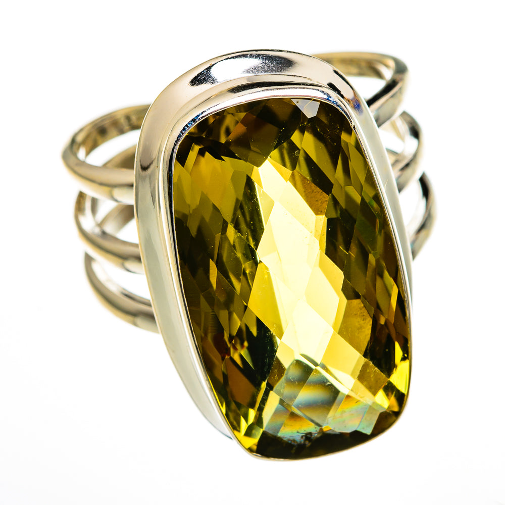 Olive Quartz Rings handcrafted by Ana Silver Co - RING78458