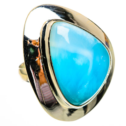 Larimar Rings handcrafted by Ana Silver Co - RING78463