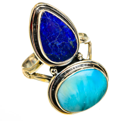 Larimar Rings handcrafted by Ana Silver Co - RING78466