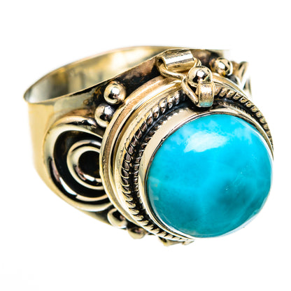 Larimar Rings handcrafted by Ana Silver Co - RING78467