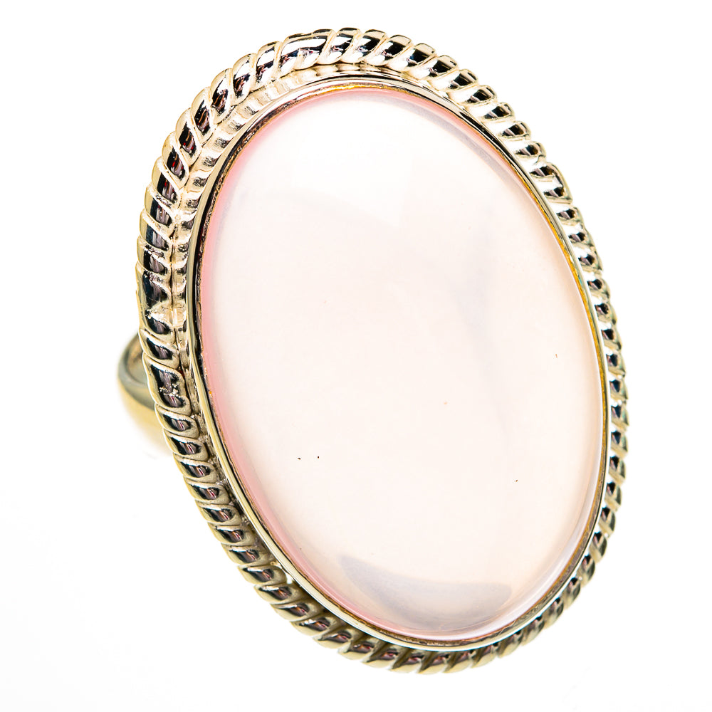 Rose Quartz Rings handcrafted by Ana Silver Co - RING78482