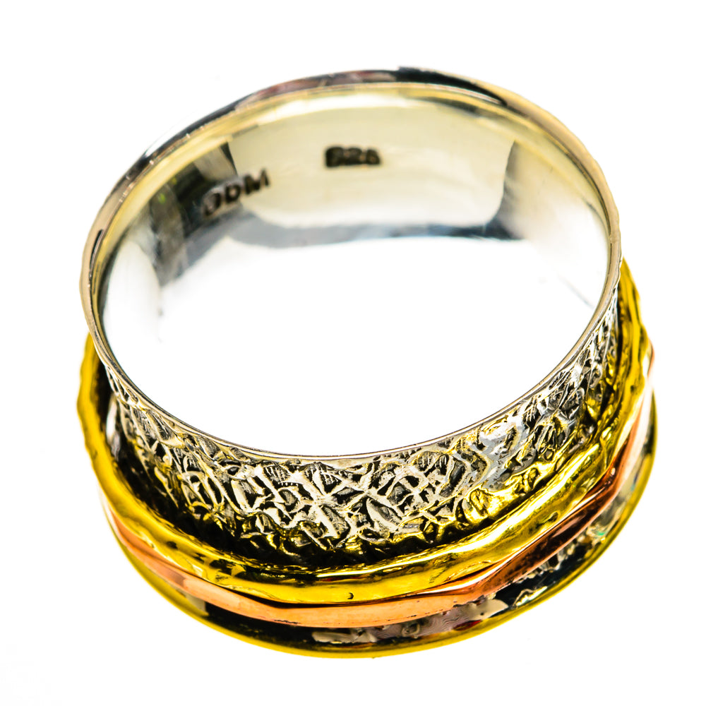 Meditation Spinner Rings handcrafted by Ana Silver Co - RING78495 - Photo 2
