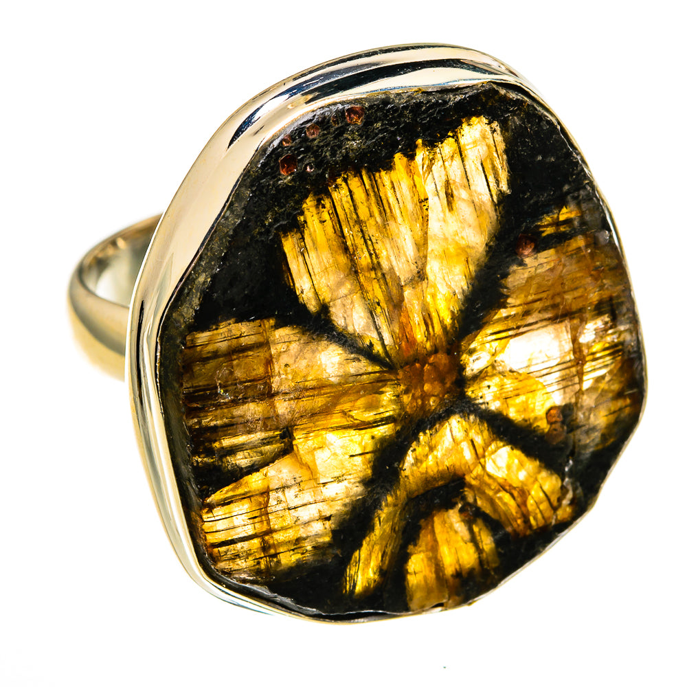 Chiastolite Rings handcrafted by Ana Silver Co - RING78513