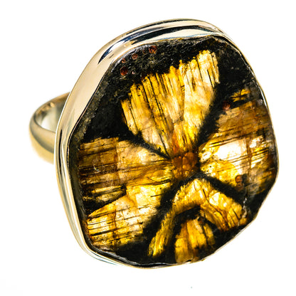 Chiastolite Rings handcrafted by Ana Silver Co - RING78513