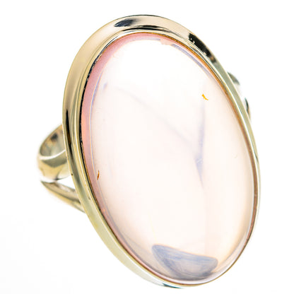 Rose Quartz Rings handcrafted by Ana Silver Co - RING78519