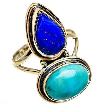 Larimar Rings handcrafted by Ana Silver Co - RING78536