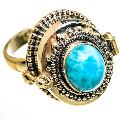 Larimar Rings handcrafted by Ana Silver Co - RING78543
