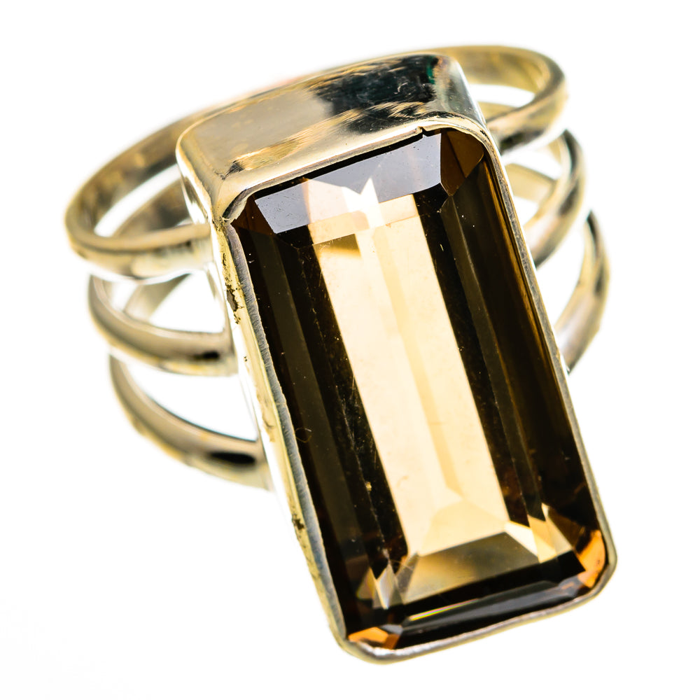 Smoky Quartz Rings handcrafted by Ana Silver Co - RING78547