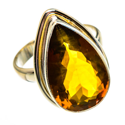 Mandarin Citrine Rings handcrafted by Ana Silver Co - RING78552