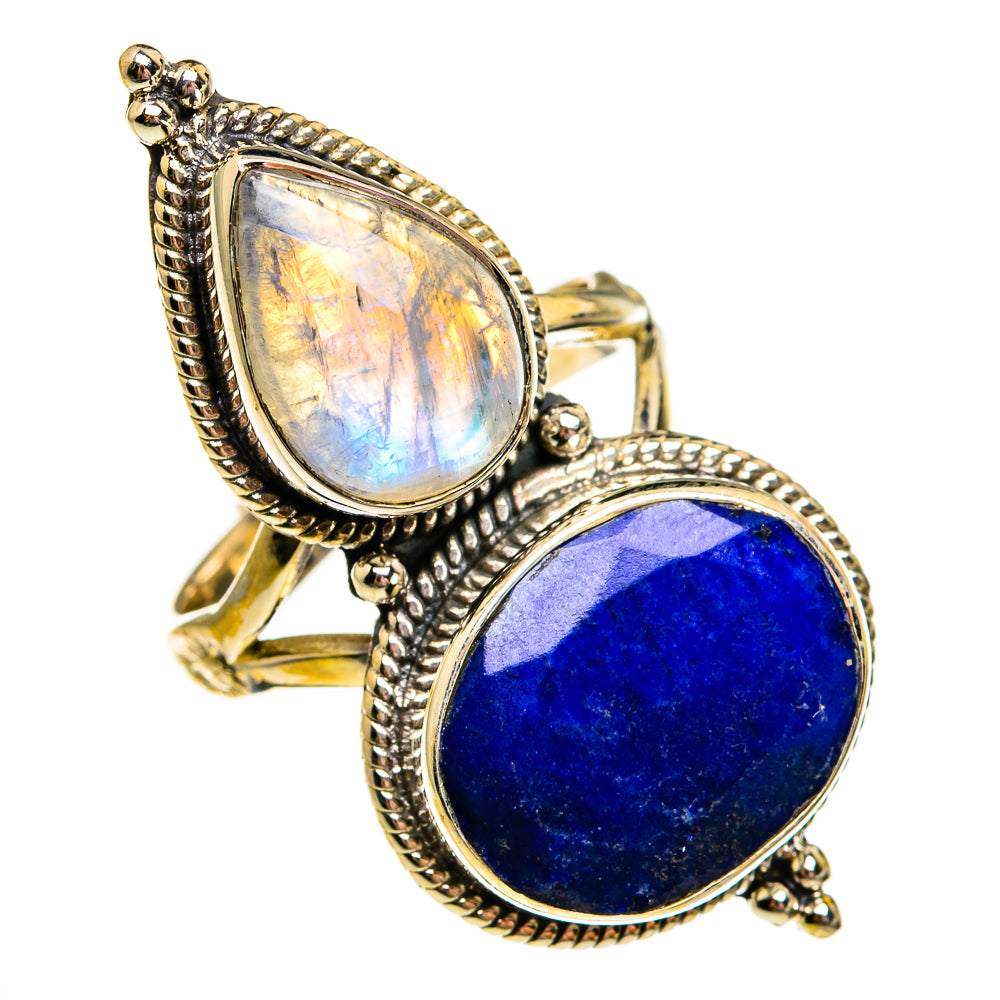 Lapis Lazuli Rings handcrafted by Ana Silver Co - RING78573