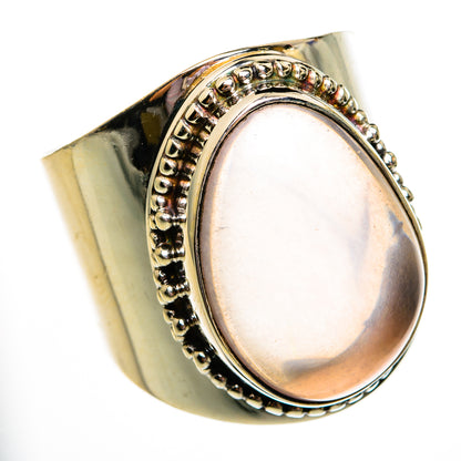 Rose Quartz Rings handcrafted by Ana Silver Co - RING78583