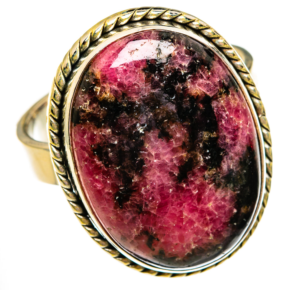 Rhodonite Rings handcrafted by Ana Silver Co - RING78584