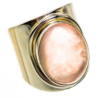 Rose Quartz Rings handcrafted by Ana Silver Co - RING78585