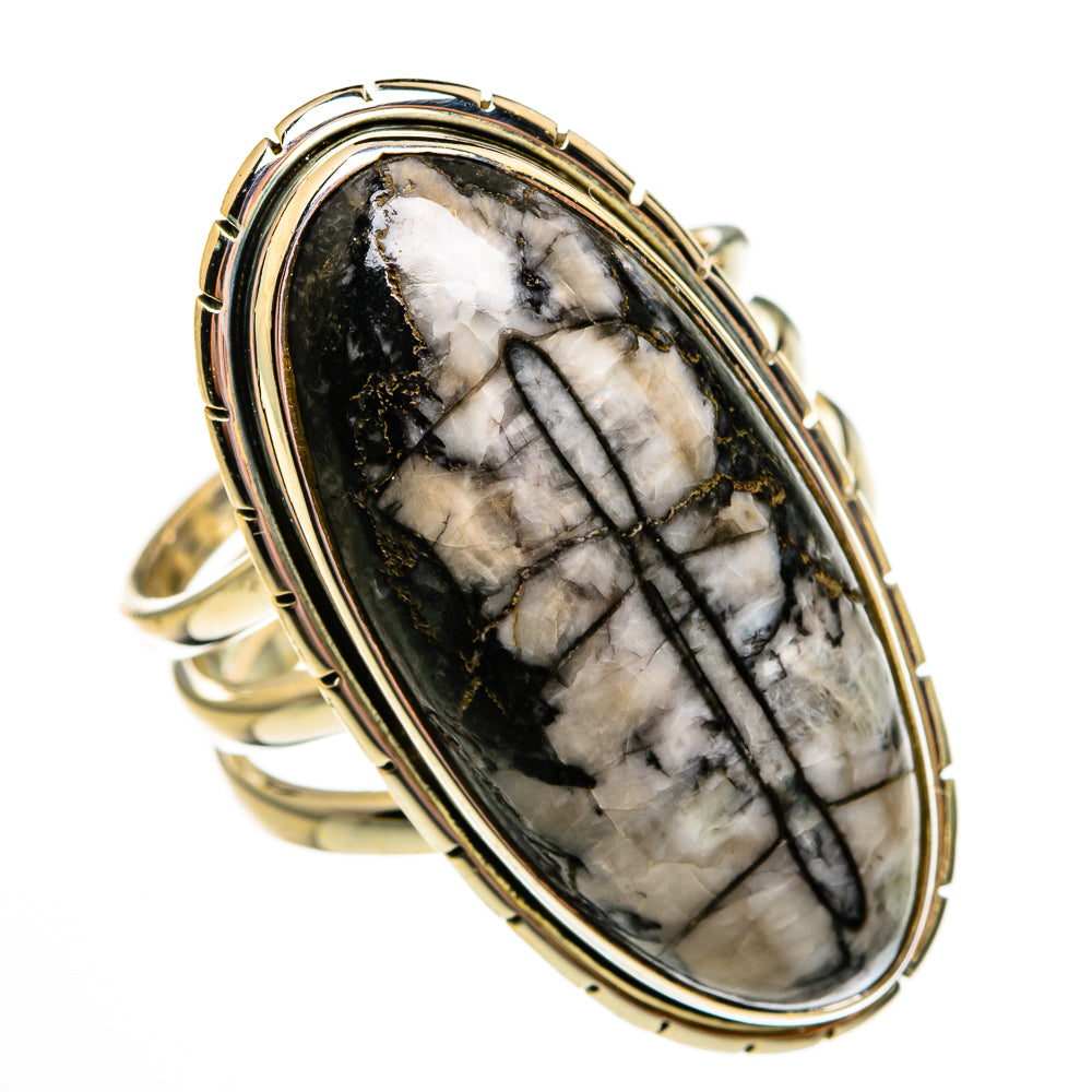 Orthoceras Fossil Rings handcrafted by Ana Silver Co - RING78595