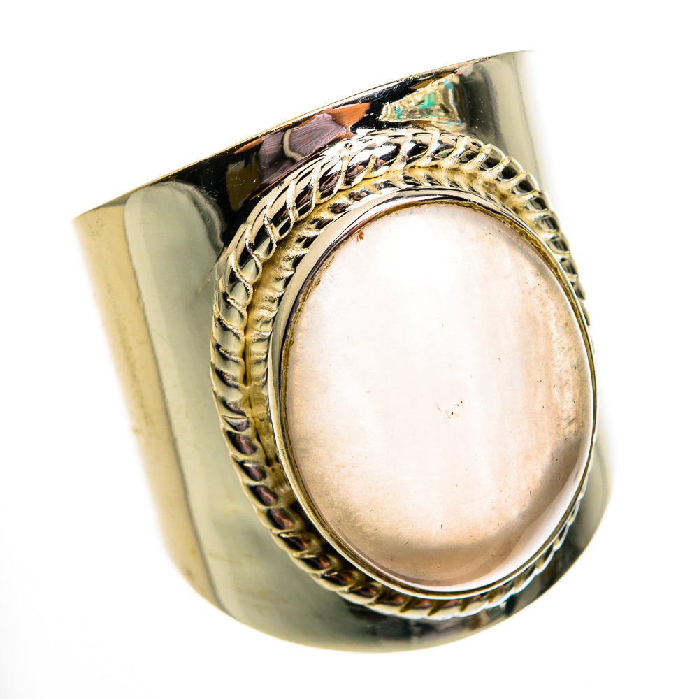 Rose Quartz Rings handcrafted by Ana Silver Co - RING78612