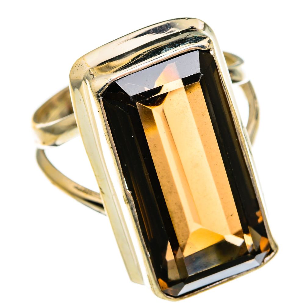 Smoky Quartz Rings handcrafted by Ana Silver Co - RING78632