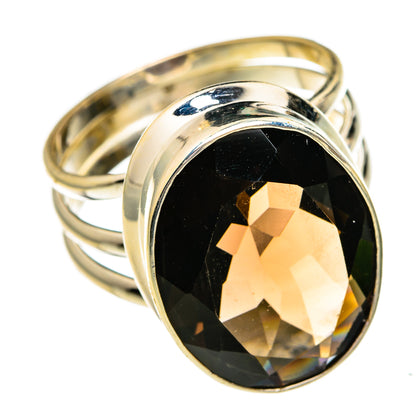 Smoky Quartz Rings handcrafted by Ana Silver Co - RING78705