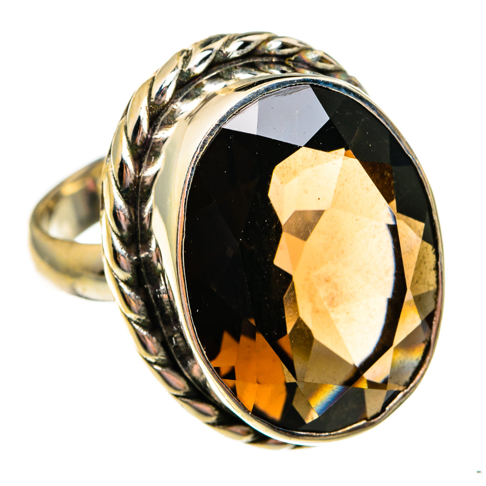 Smoky Quartz Rings handcrafted by Ana Silver Co - RING78714