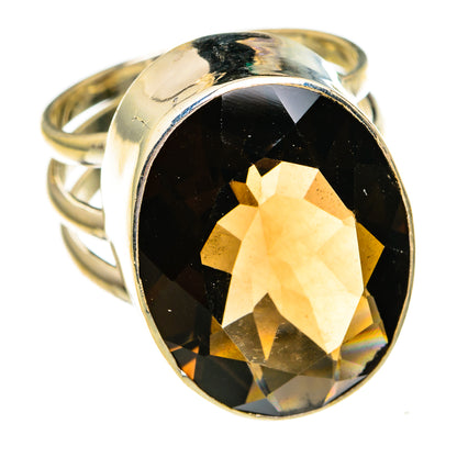 Smoky Quartz Rings handcrafted by Ana Silver Co - RING78732