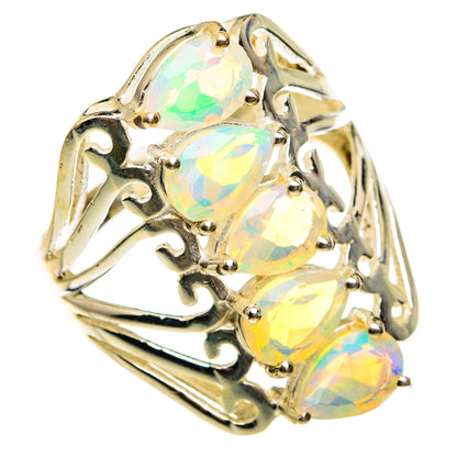 Ethiopian Opal Rings handcrafted by Ana Silver Co - RING78734