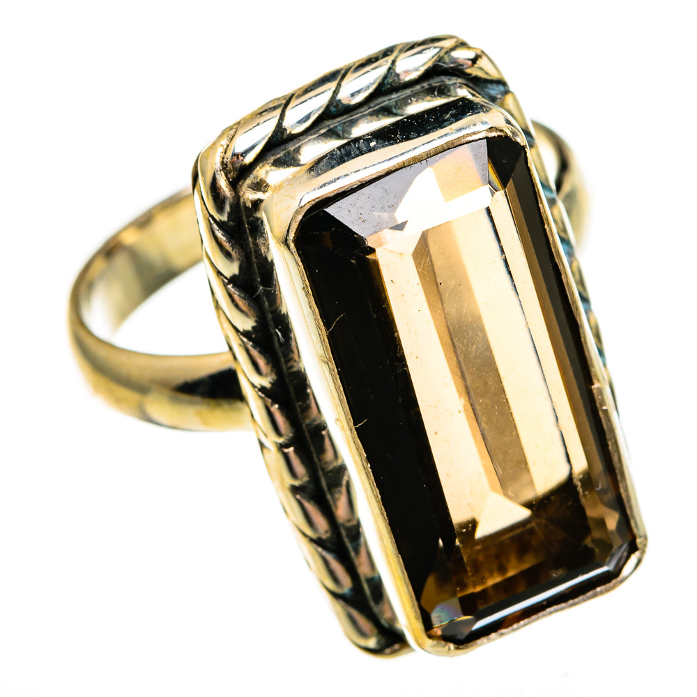 Smoky Quartz Rings handcrafted by Ana Silver Co - RING78754