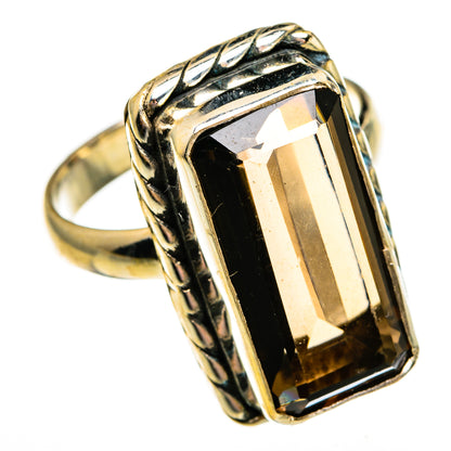 Smoky Quartz Rings handcrafted by Ana Silver Co - RING78754
