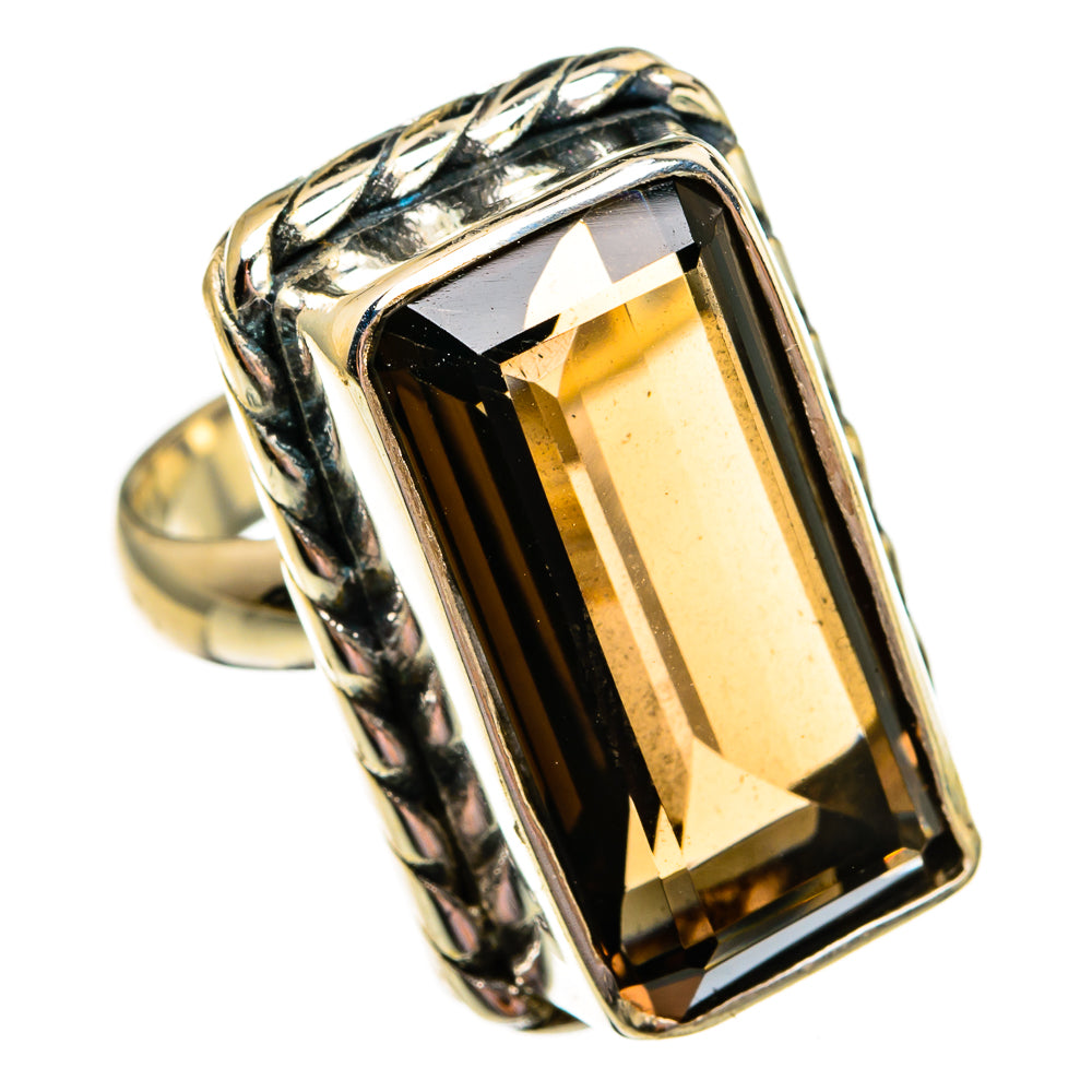 Smoky Quartz Rings handcrafted by Ana Silver Co - RING78762