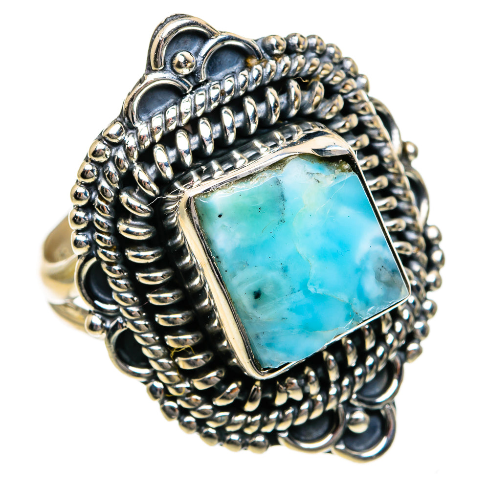 Larimar Rings handcrafted by Ana Silver Co - RING78768 - Photo 2