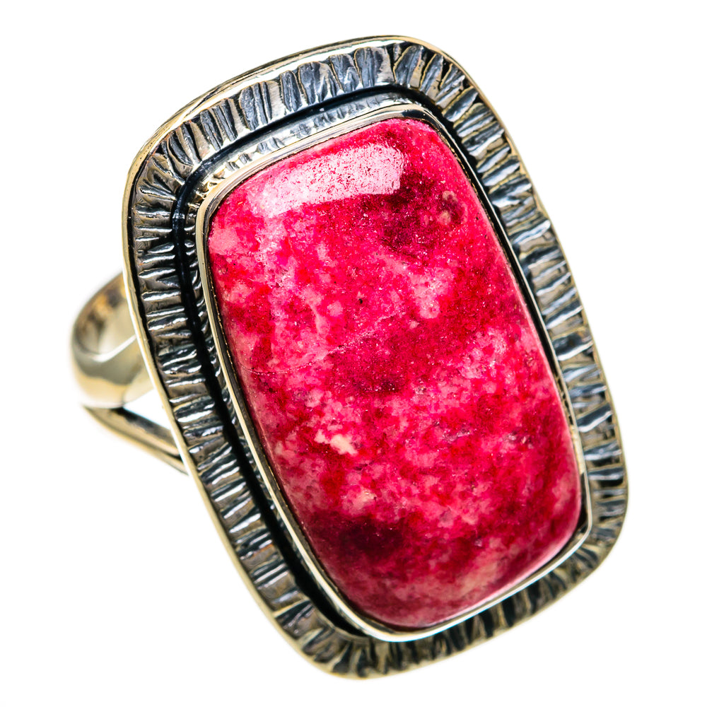 Thulite Rings handcrafted by Ana Silver Co - RING78780