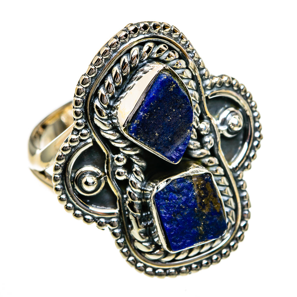 Lapis Lazuli Rings handcrafted by Ana Silver Co - RING78784
