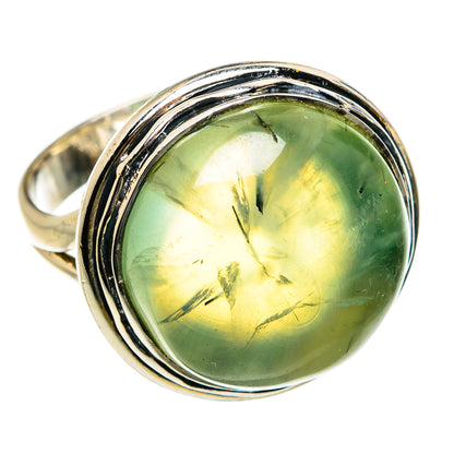 Prehnite Rings handcrafted by Ana Silver Co - RING78805