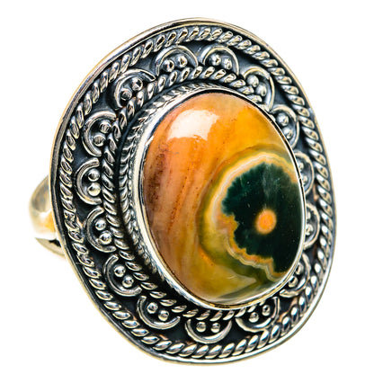 Ocean Jasper Rings handcrafted by Ana Silver Co - RING78808