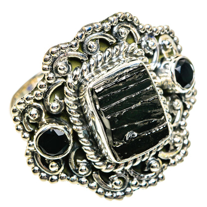 Tektite Rings handcrafted by Ana Silver Co - RING78820