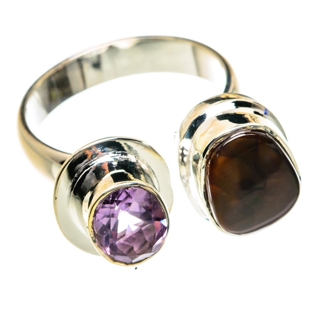 Ammolite Rings handcrafted by Ana Silver Co - RING78824