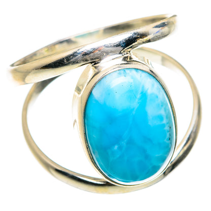 Larimar Rings handcrafted by Ana Silver Co - RING78831