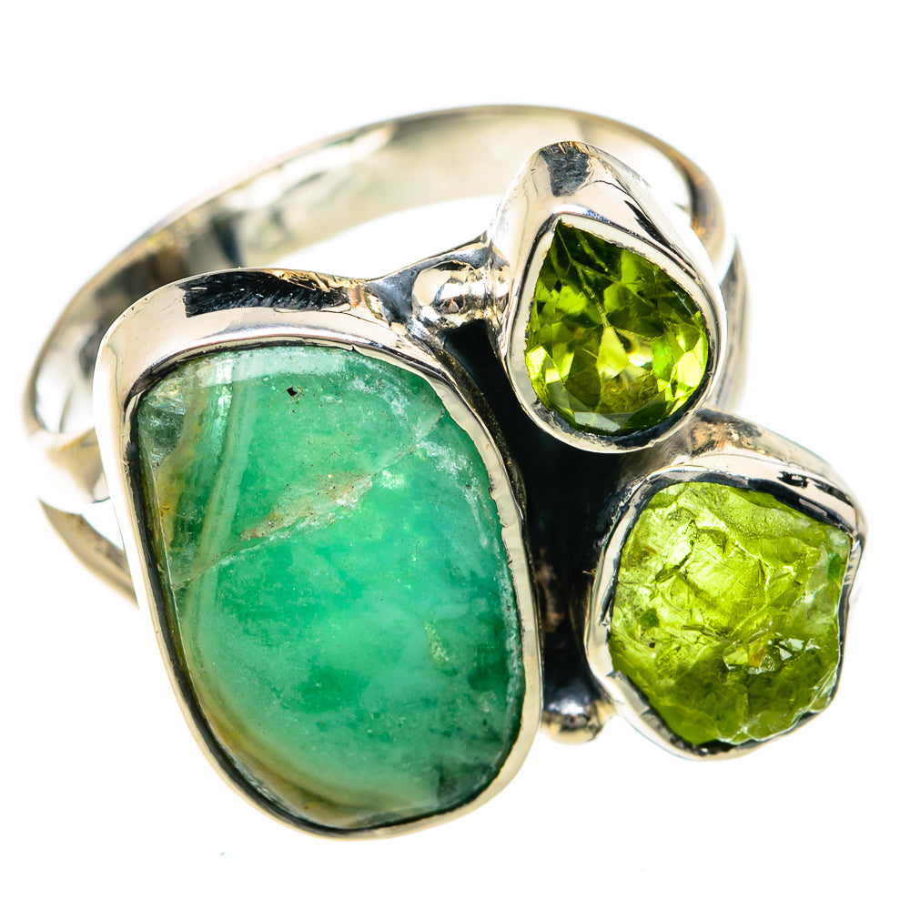 Peruvian Opal Rings handcrafted by Ana Silver Co - RING78839