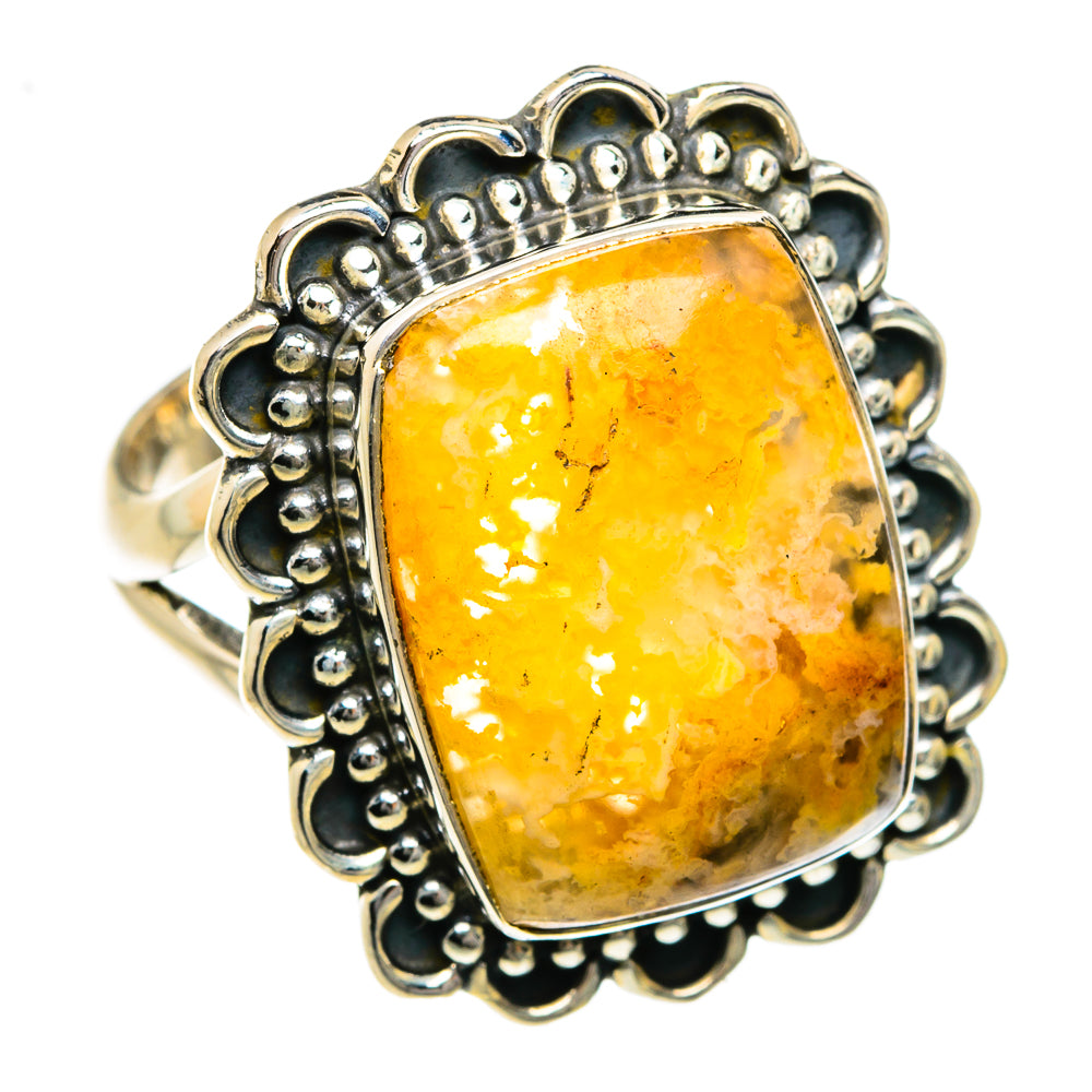 Ocean Jasper Rings handcrafted by Ana Silver Co - RING78872