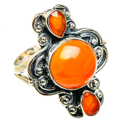 Carnelian Rings handcrafted by Ana Silver Co - RING78897
