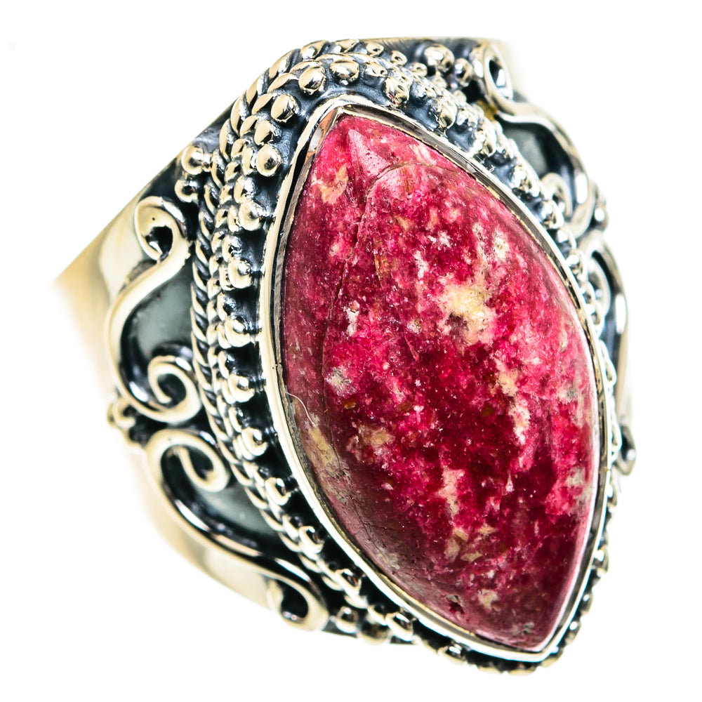 Thulite Rings handcrafted by Ana Silver Co - RING78900