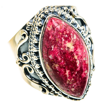 Thulite Rings handcrafted by Ana Silver Co - RING78900