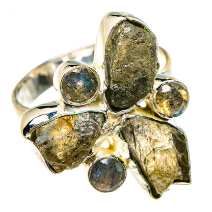 Labradorite Rings handcrafted by Ana Silver Co - RING78910