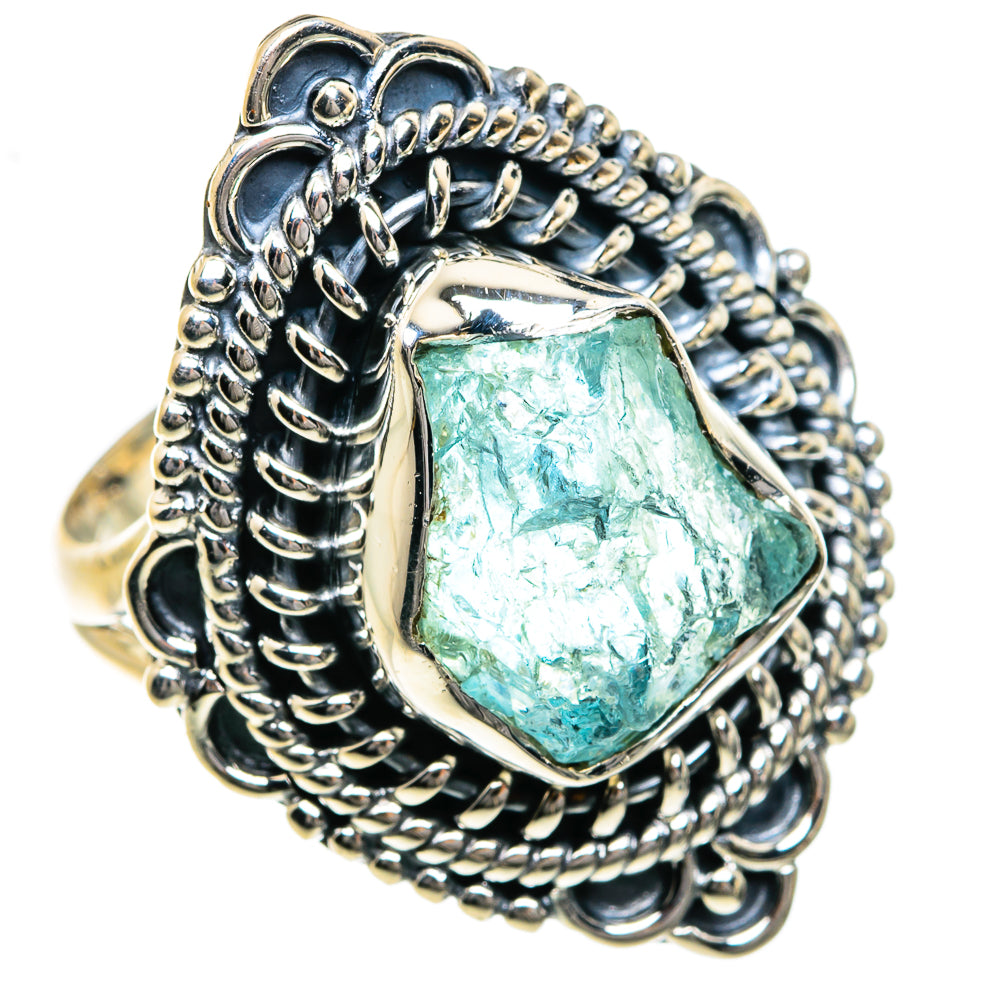 Aquamarine Rings handcrafted by Ana Silver Co - RING78914