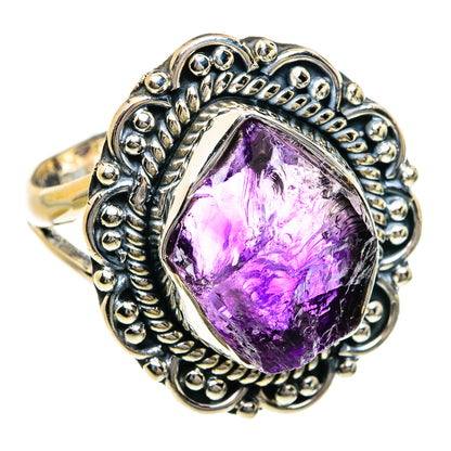 Amethyst Rings handcrafted by Ana Silver Co - RING78928